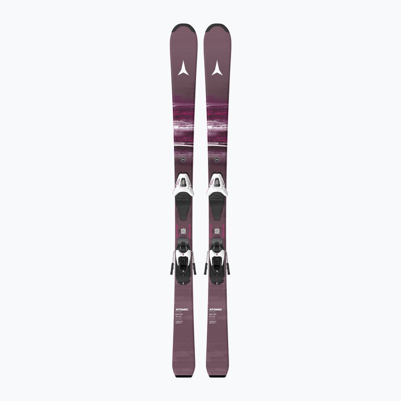 Kids’ downhill skis with bindings Atomic Maven Jr 130-150 + C5 GW iron ore