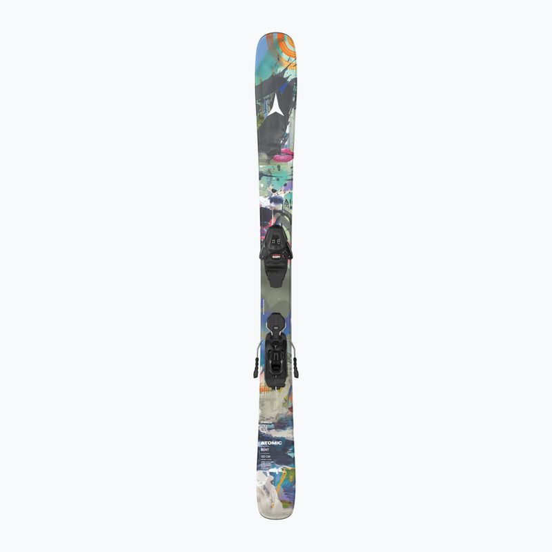 Kids’ downhill skis with bindings Atomic Bent Jr 140-150 + L6 GW multicolor 2