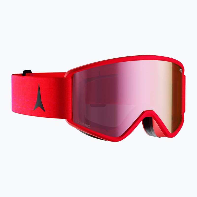 Ski goggles Atomic Savor WC L HD red tension/pink copper hd