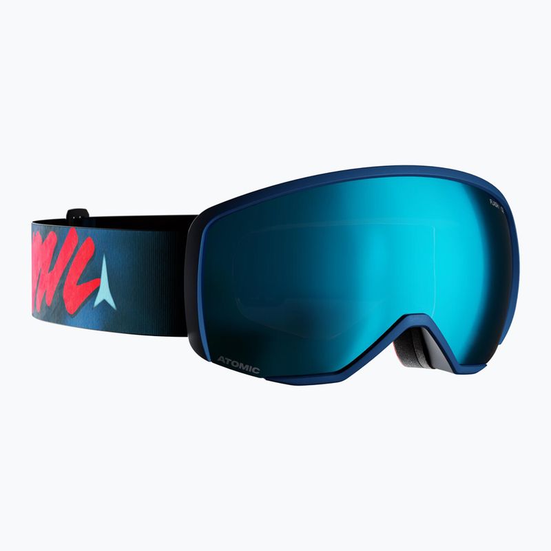 Children's ski goggles Atomic Revent S Flash Jr graphic/ocean/blue flash