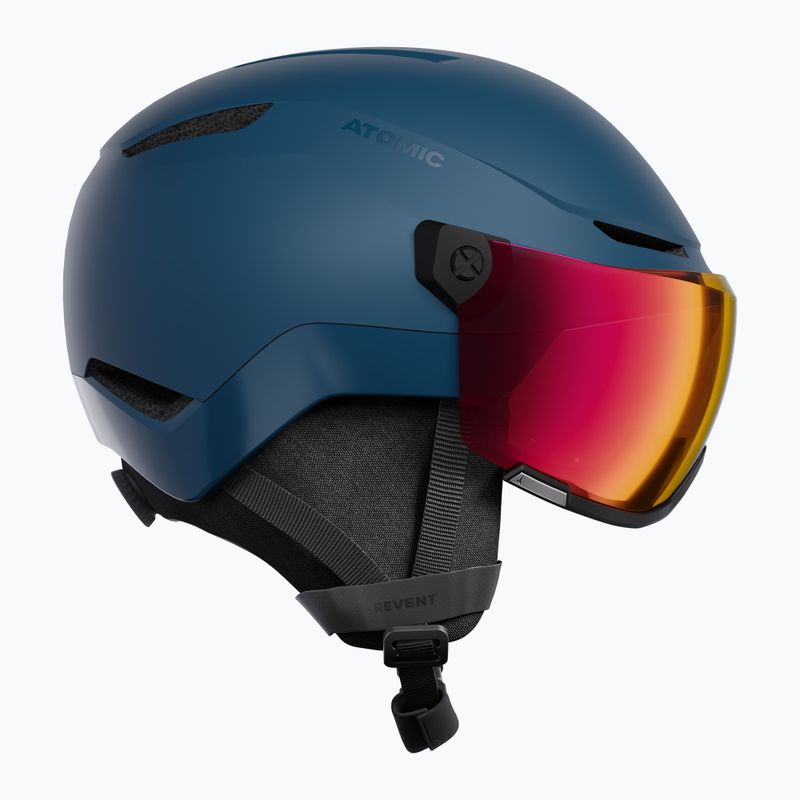 Ski helmet Atomic Revent Visor Photo deep ocean/red photo