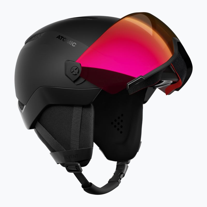 Ski helmet Atomic Revent Visor Photo black/red photo 2