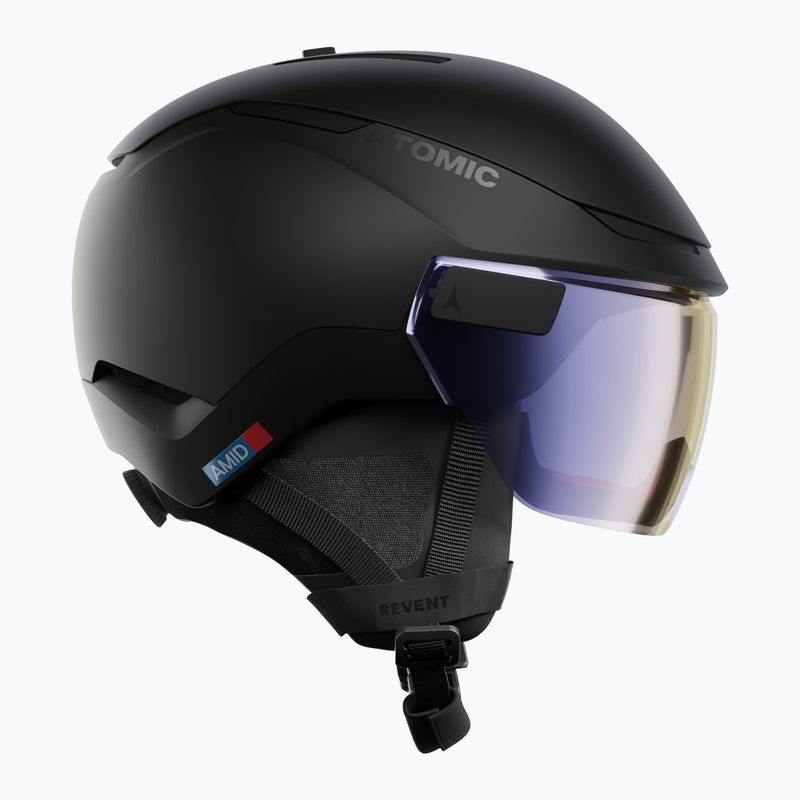 Ski helmet Atomic Revent GT Amid Visor HD S1 black/yellow blue hd