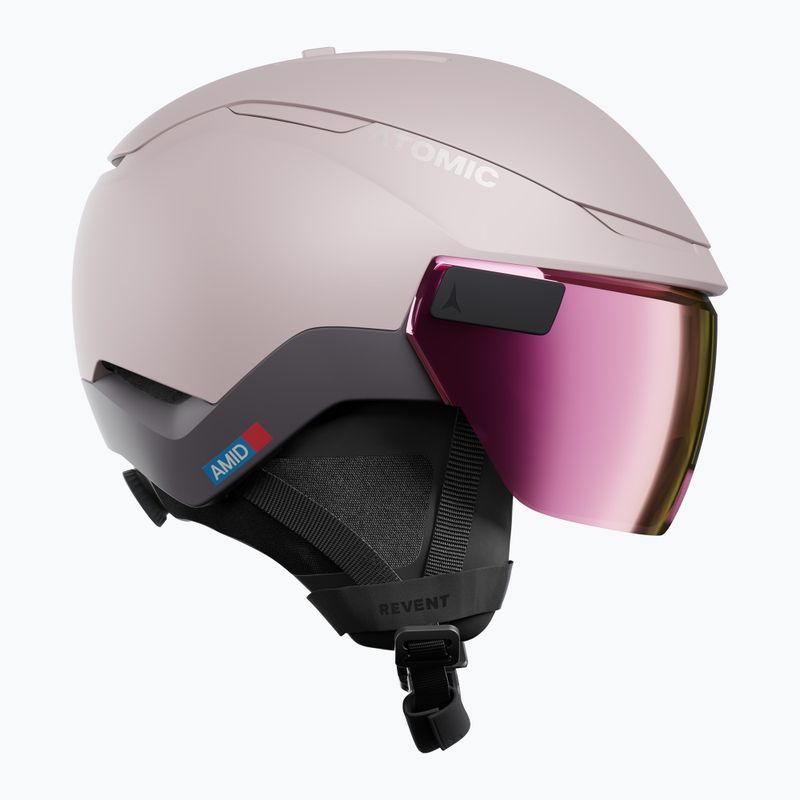 Ski helmet Atomic Revent GT Amid Visor HD S2 dust/pink copper