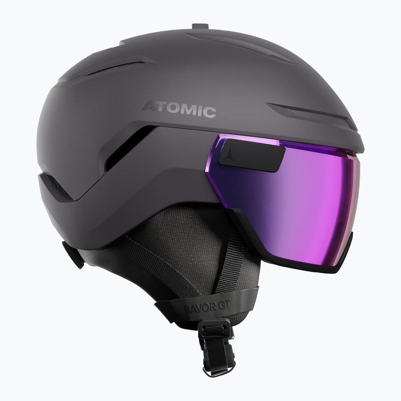 Ski helmet Atomic Savor GT Visor Stereo iron ore/purple stereo