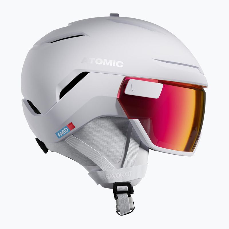 Ski helmet Atomic Savor GT Amid Visor Photo white heather/red photo 2