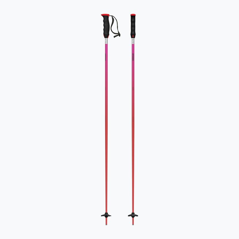 Ski poles Atomic Redster red tension