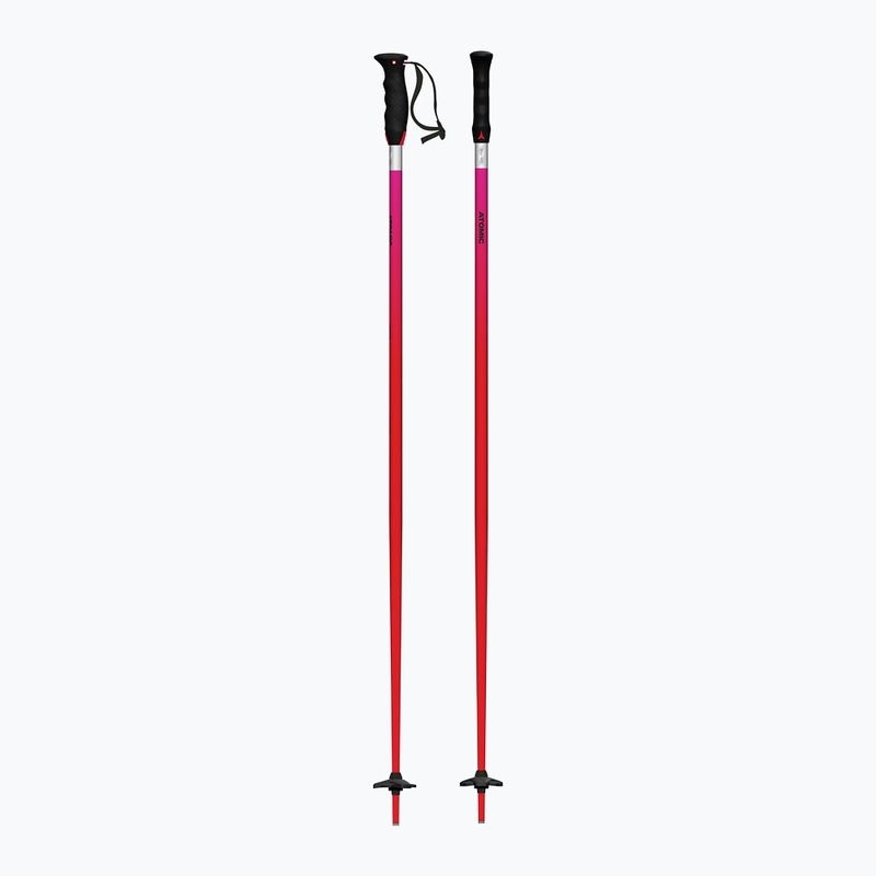 Ski poles Atomic Redster JR red tension