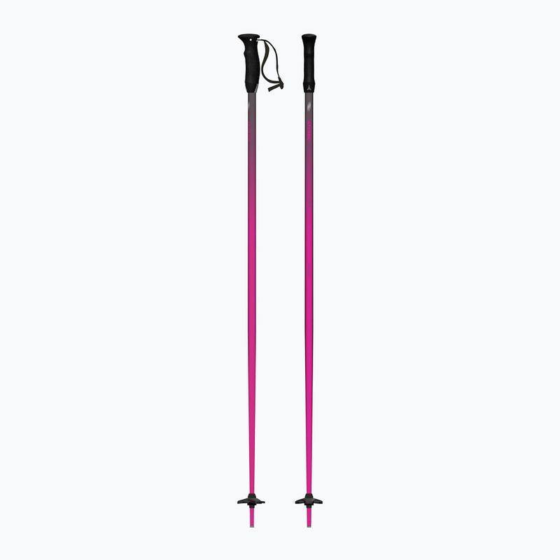 Children's ski poles Atomic Revent Jr rhodamine red/iron ore