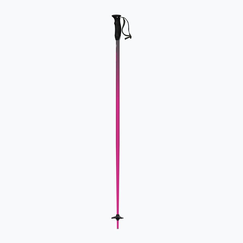 Children's ski poles Atomic Revent Jr rhodamine red/iron ore 2