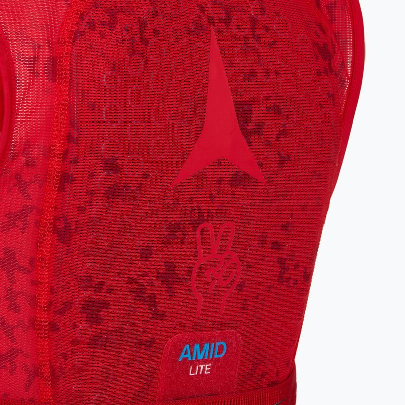 Back guard Atomic Live Shield Amid Lite Vest Jr graphic/red 5