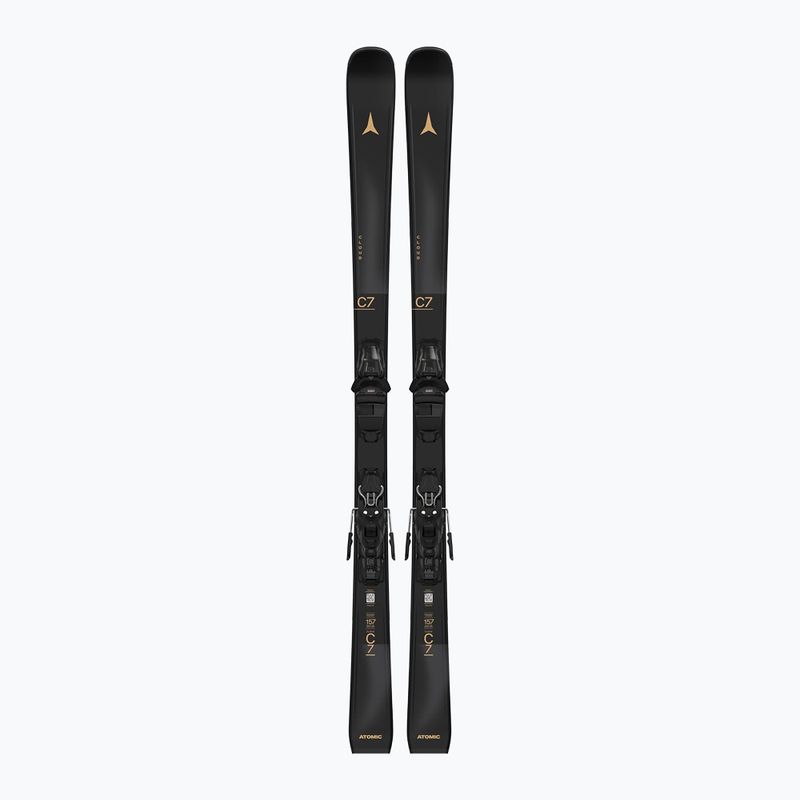 Women’s downhill skis with bindings Atomic Cloud C7 Black + M10 GW black