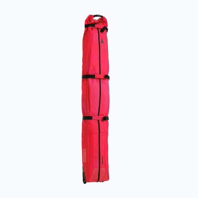 Ski bag Atomic Double Ski Wheelie red tension