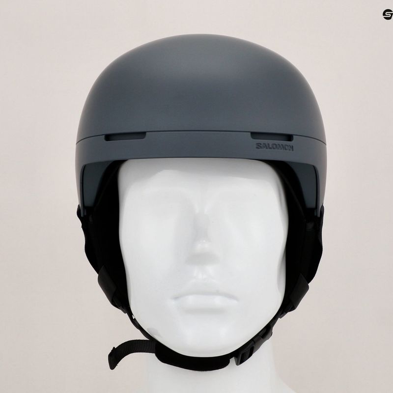 Salomon Brigade ebony ski helmet 11