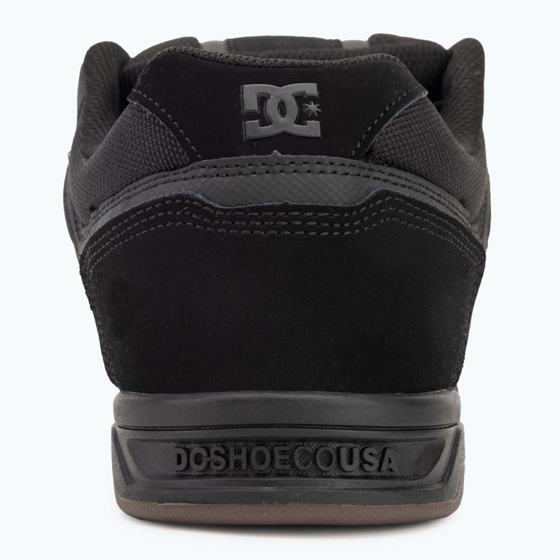 DC Stag black/gum men's shoes 6