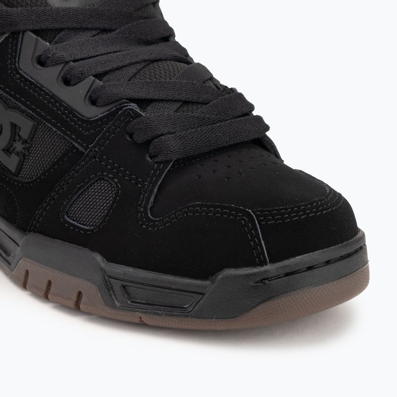 DC Stag black/gum men's shoes 7