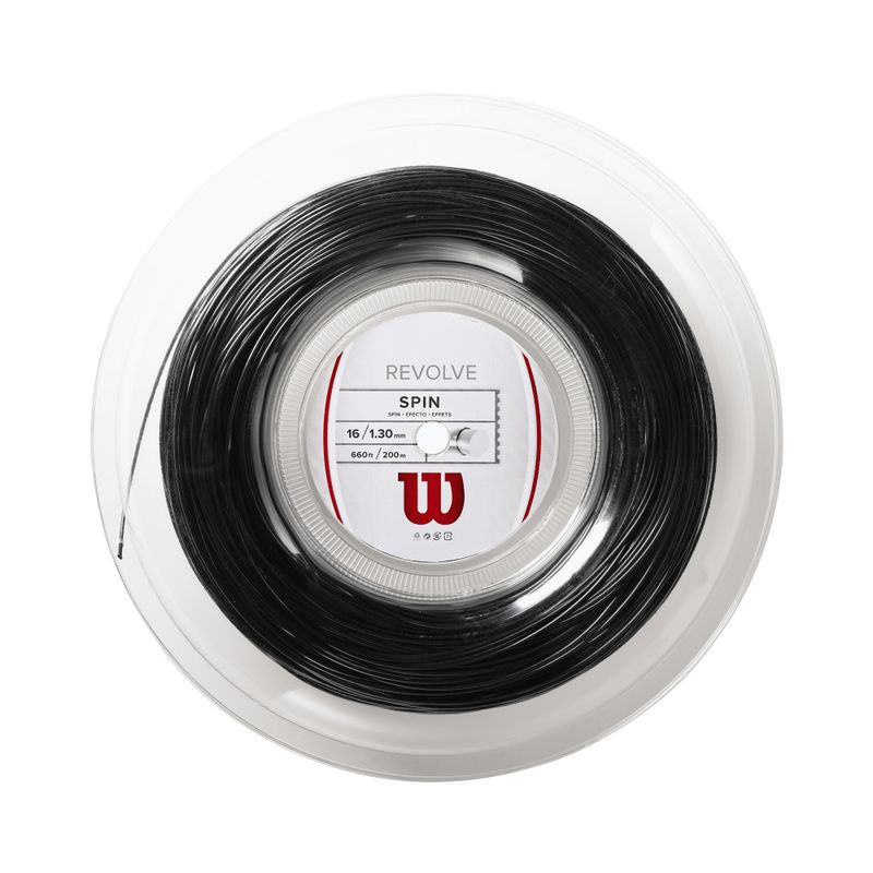 Wilson Revolve 16 200 m tennis string black RWRZ906800