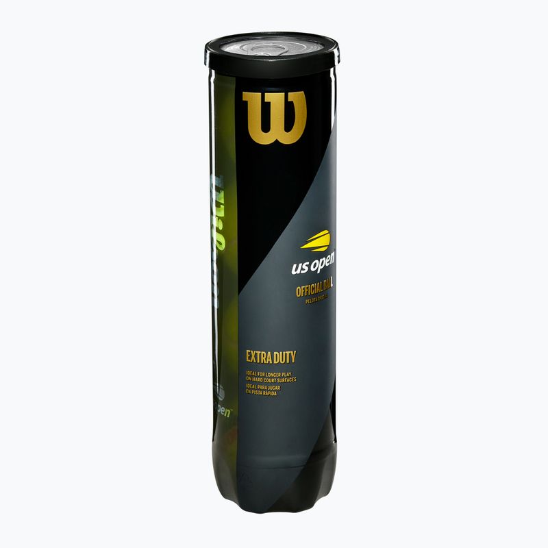Tennis balls Wilson US Open XD 4 pcs. yellow 3