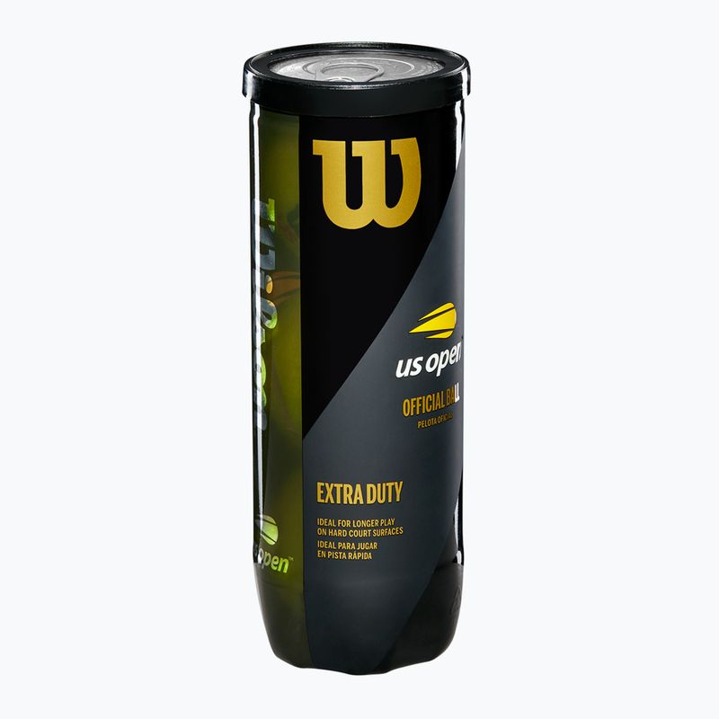Tennis balls Wilson US Open XD 3 pcs. yellow 3