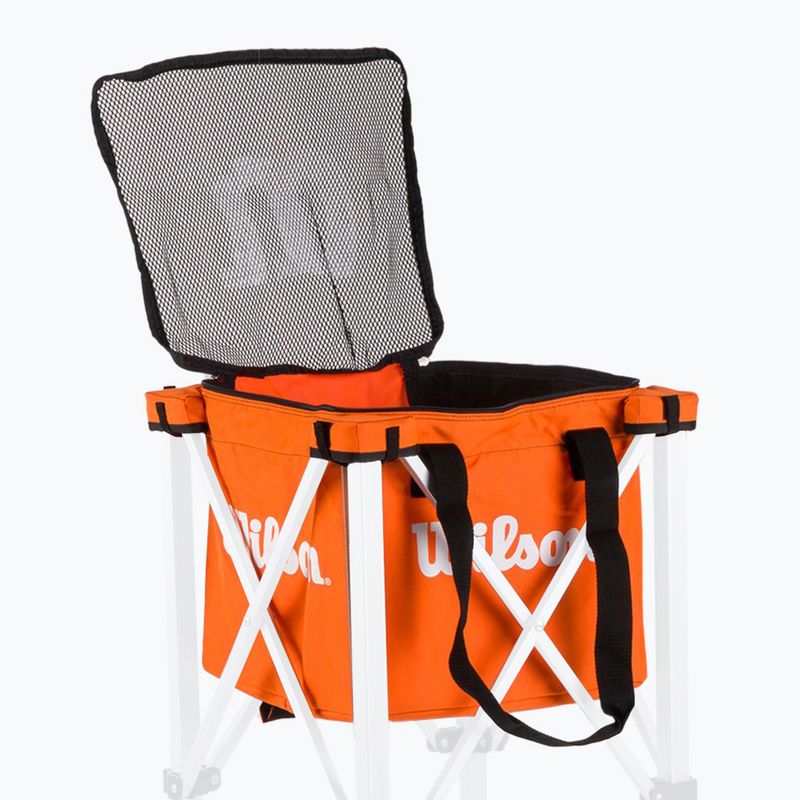Wilson Teaching Cart Tennis Ball Bag Orange WRZ541100 3