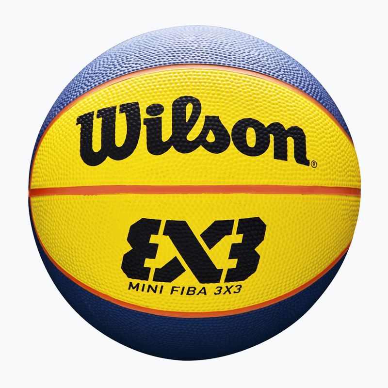 Wilson Fiba 3X3 Mini Rubber basketball WTB1733XB size 3 4