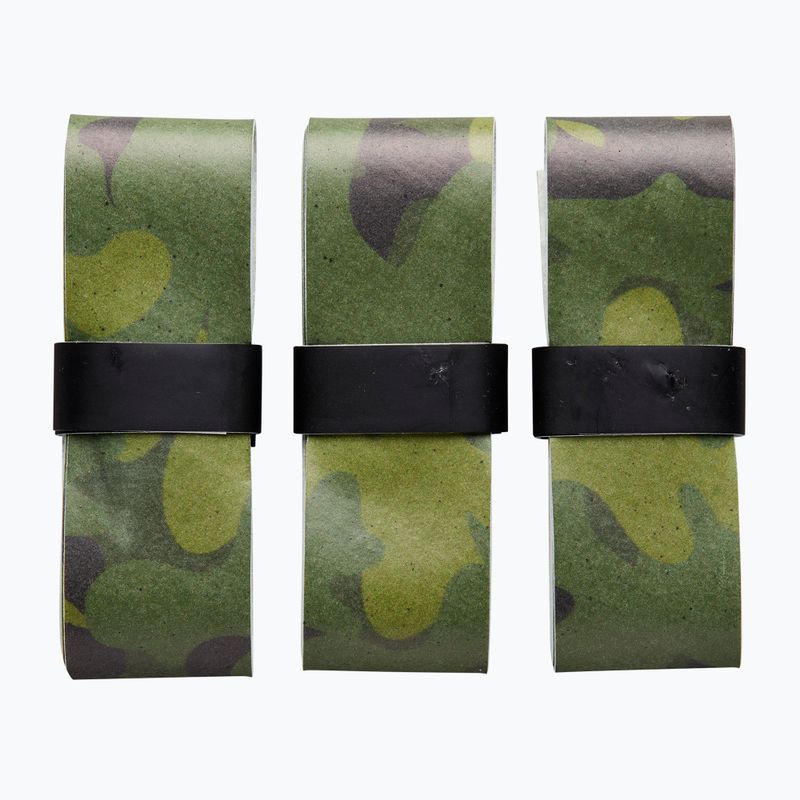 Wilson Camo Overgrip tennis racket wraps 3 pcs green WRZ470850+ 2
