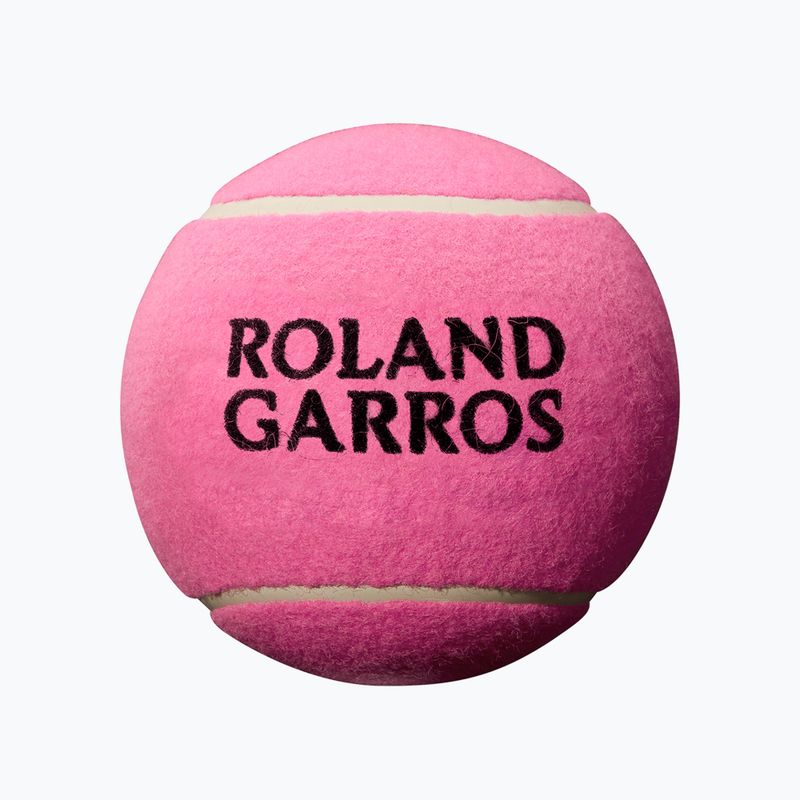 Autograph tennis ball Wilson Roland Garros 5 Mini Jumbo pink