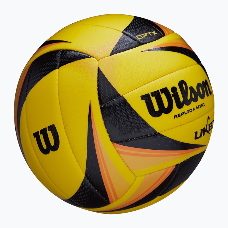 Beach volleyball Wilson OPTX AVP Mini yellow 2