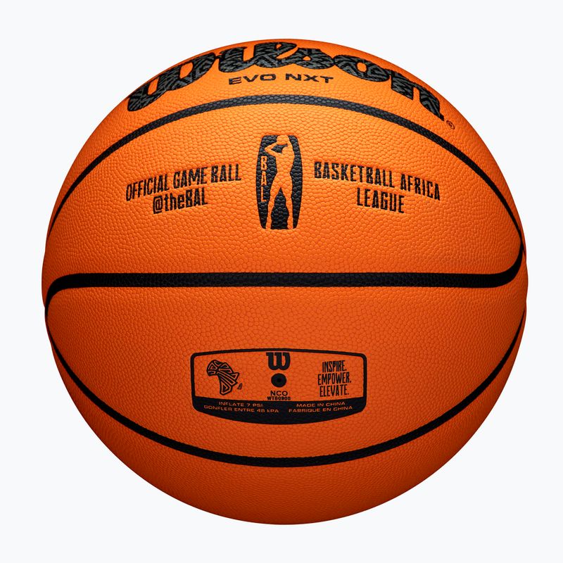 Wilson EVO NXT Africa League basketball brown size 7 6