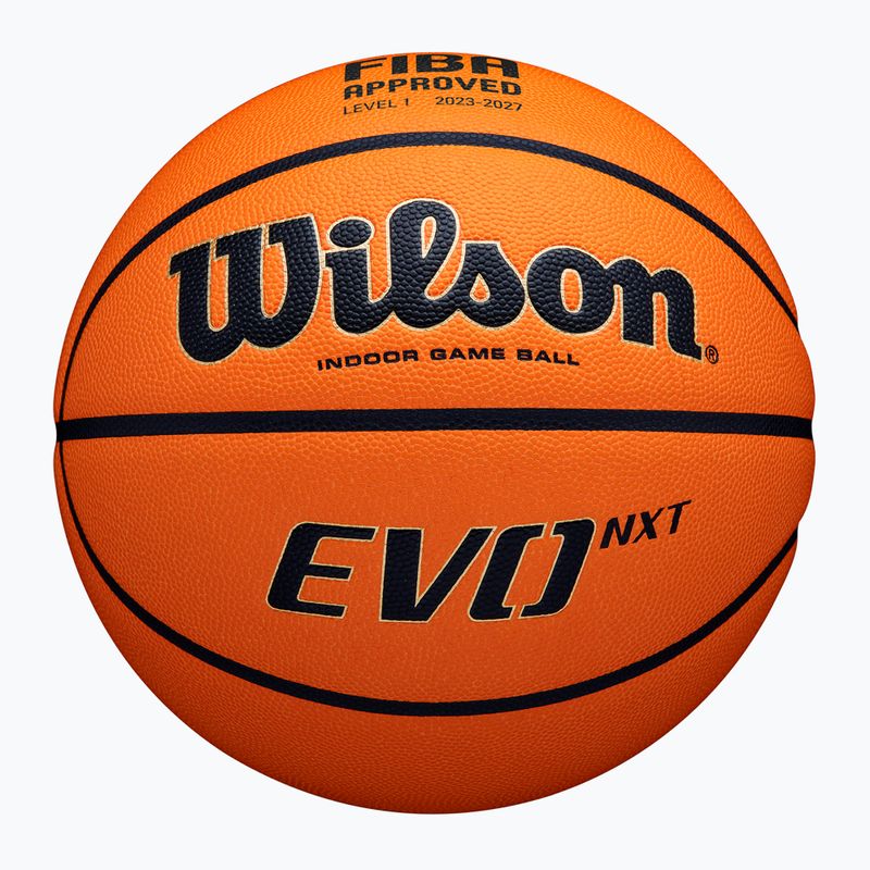 Basketball Wilson EVO NXT Fiba Game Ball orange size 6