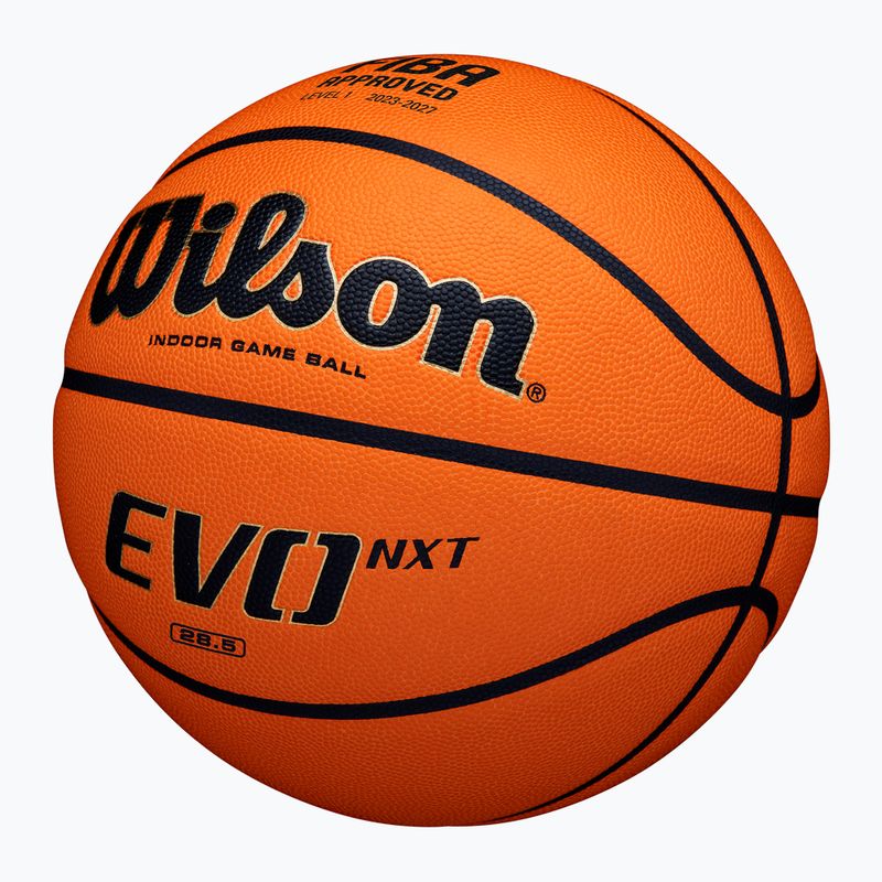 Basketball Wilson EVO NXT Fiba Game Ball orange size 6 2