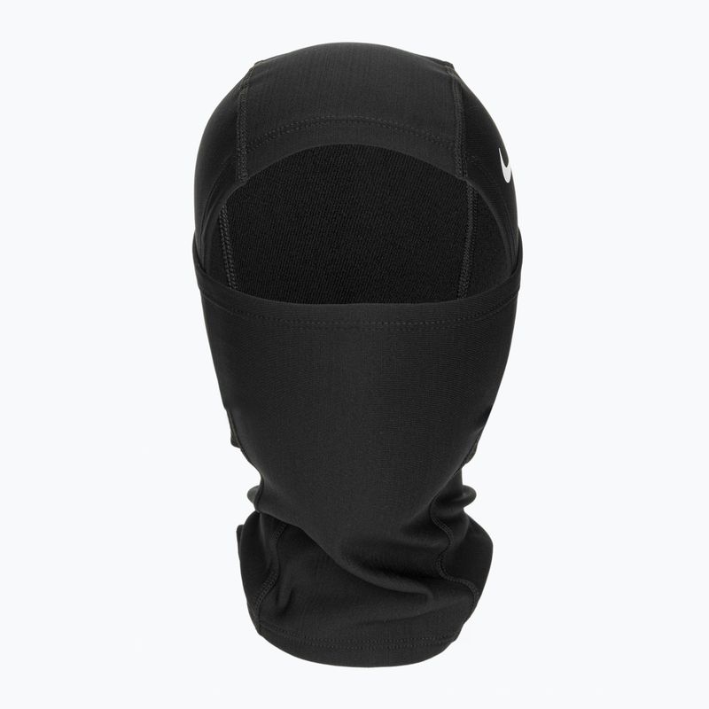 Nike Pro Hyperwarm Hood black/black/white running balaclava 2