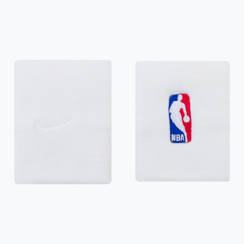 Nike Wristbands NBA 2 pcs white NKN03-100 2