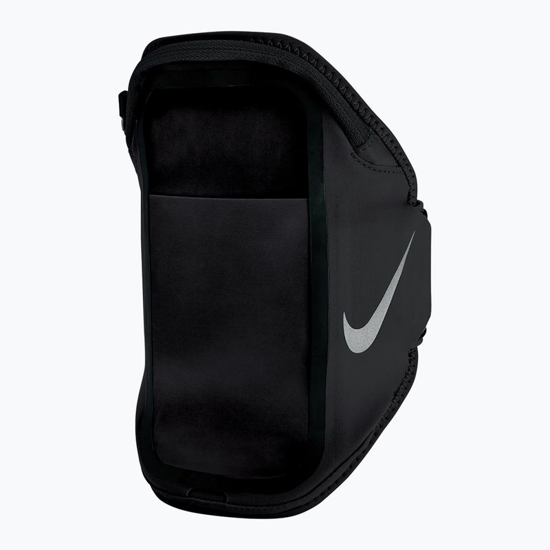Phone armband Nike Pocket Arm Band Plus black/black/silver