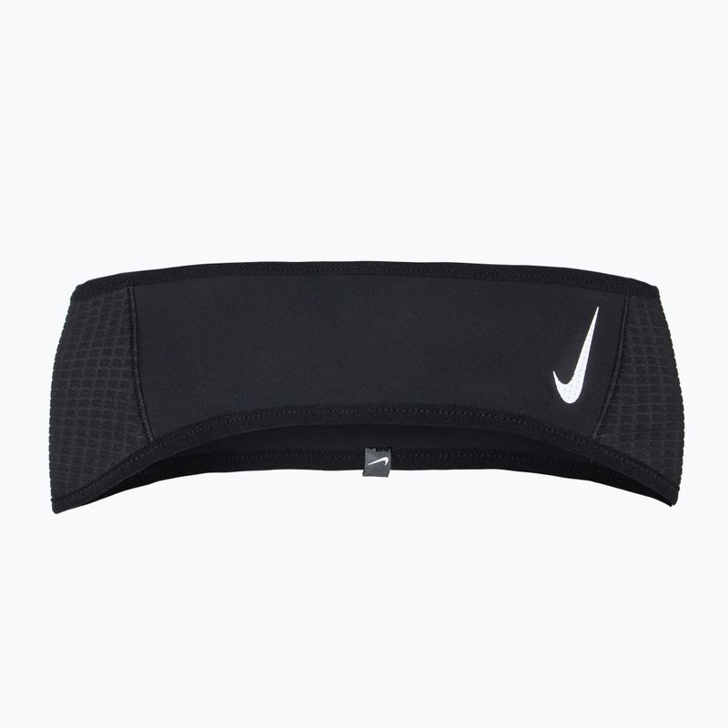 Women's armband + gloves set Nike Essential Running black/black/silver 7