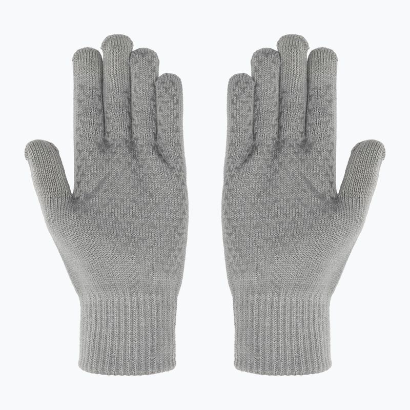 Nike Knit Tech and Grip TG 2.0 particle grey/particle grey/black winter gloves 2