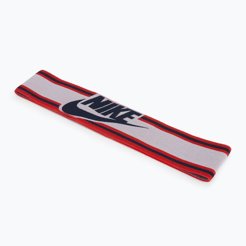 Men's Nike Elastic Headband white and red N1003550-123 2