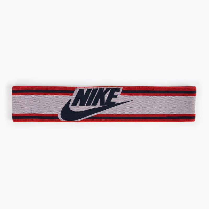 Men's Nike Elastic Headband white and red N1003550-123