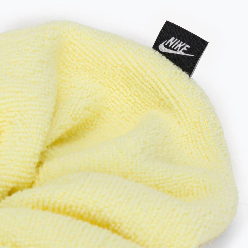 Nike Gathered Hair Tie Large Terry yellow N1008236 3