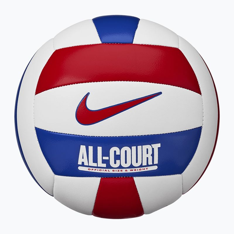 Nike All Court Volleyball white/university red/game royal/university red size 5 4
