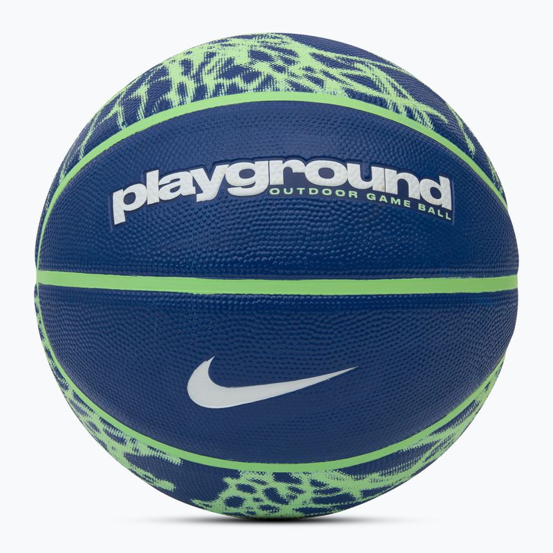 Nike Everyday Playground 8P Graphic Deflated basketball deep royal blue/vapor green/white size 7
