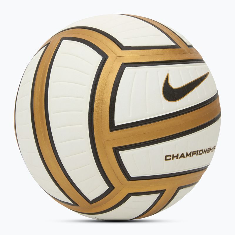 Nike Championship Volleyball metallic gold/white/metallic gold/black size 5 2