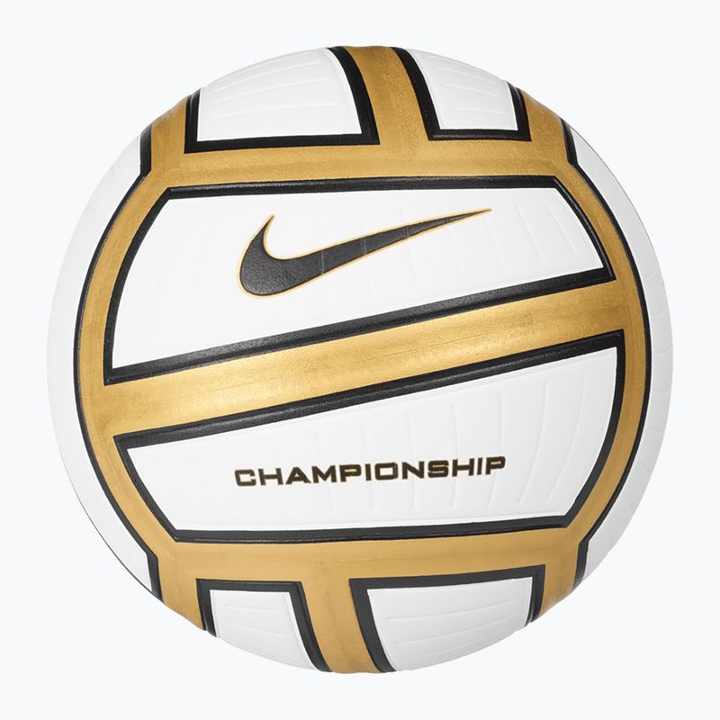 Nike Championship Volleyball metallic gold/white/metallic gold/black size 5 4