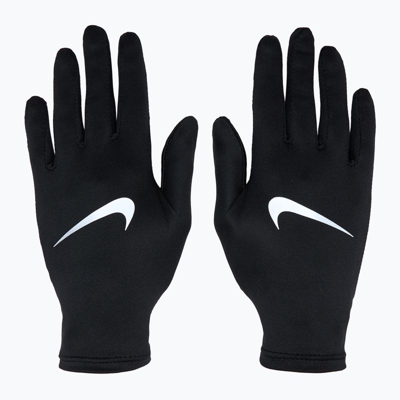 Nike Pacer Liner RG black/silver running gloves 2