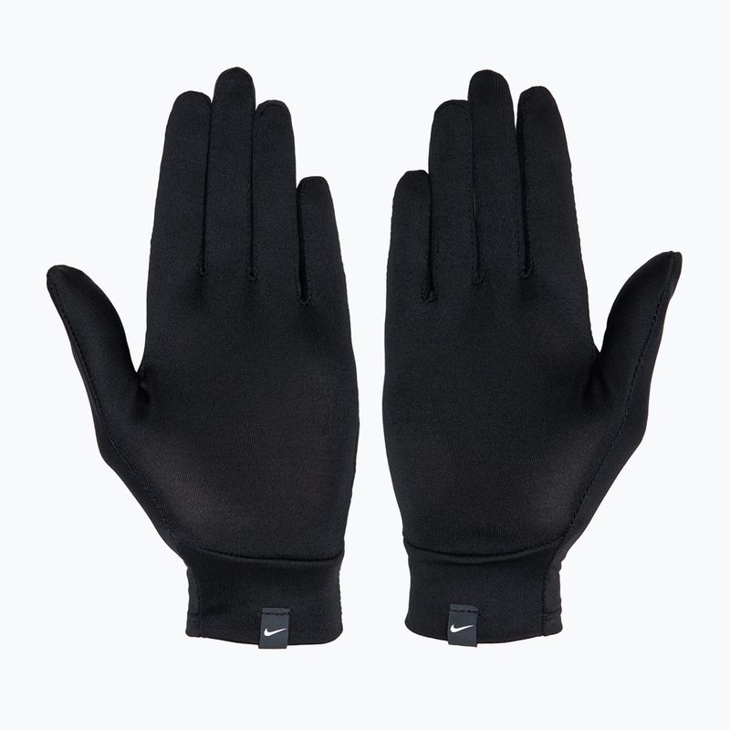 Nike Pacer Liner RG black/silver running gloves 3
