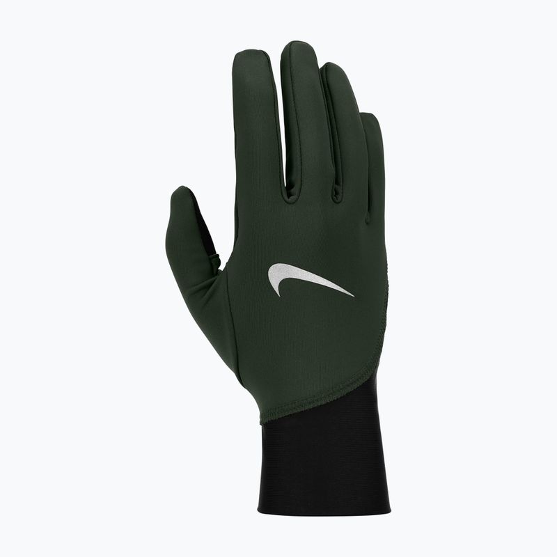 Men's Nike Pacer Midweight RG running gloves vintage green/black/silver