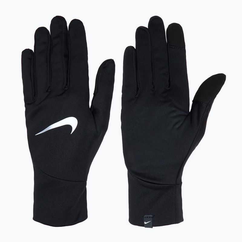 Men's Nike Pacer Lightweight RG running gloves black/black/silver