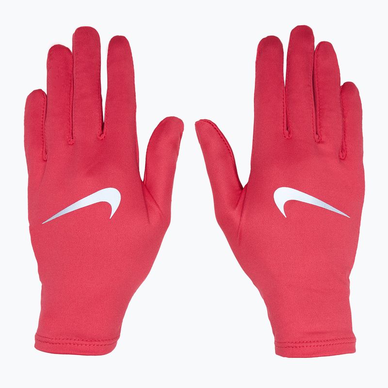 Nike Pacer Liner RG running gloves aster pink/silver 2