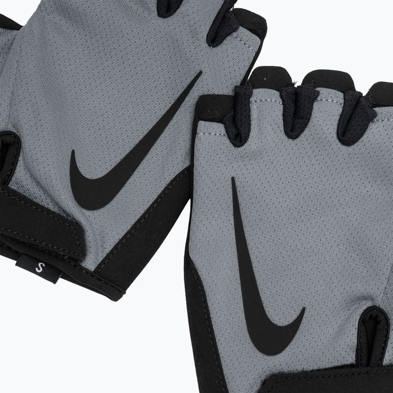 Men's training gloves Nike Gym Essential FG 2.0 cool grey/black/black 4