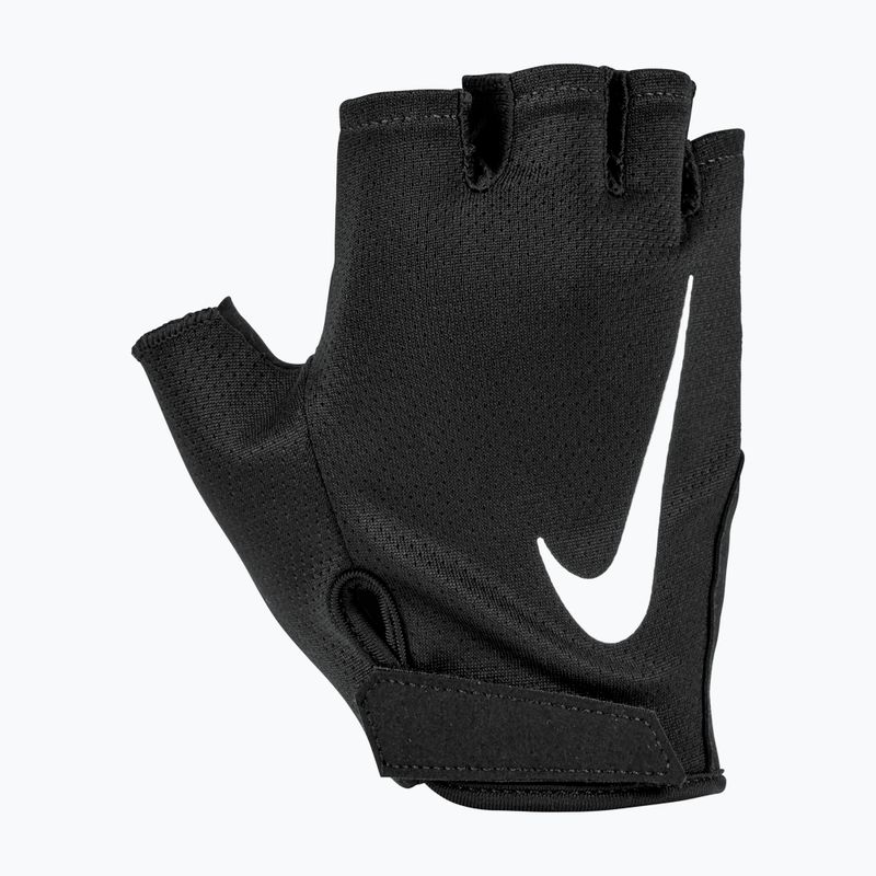 Women's training gloves Nike Gym Essential FG 2.0 black/black/white
